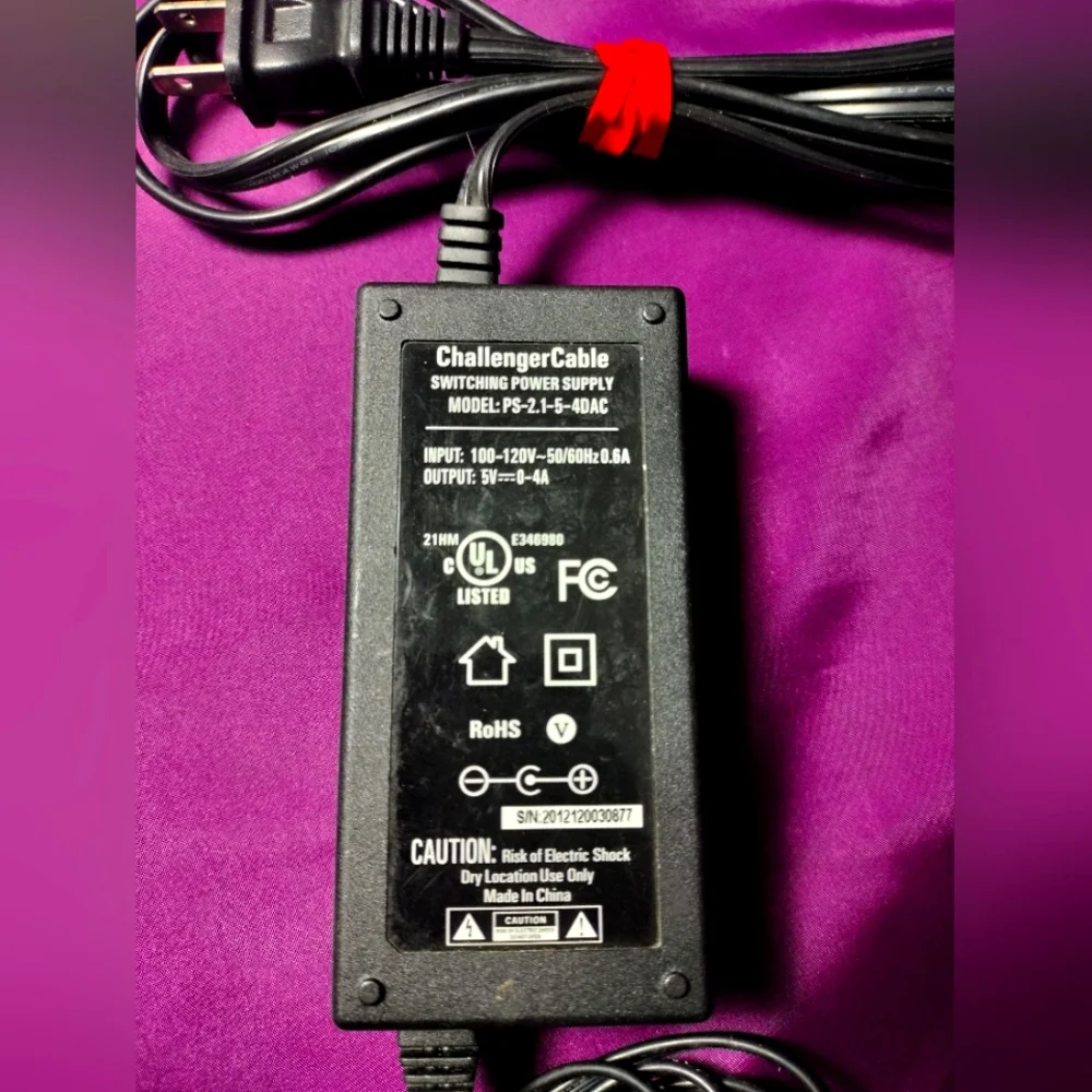 Challenger Cable Switching Power Supply PS-2.1-5-4DAC